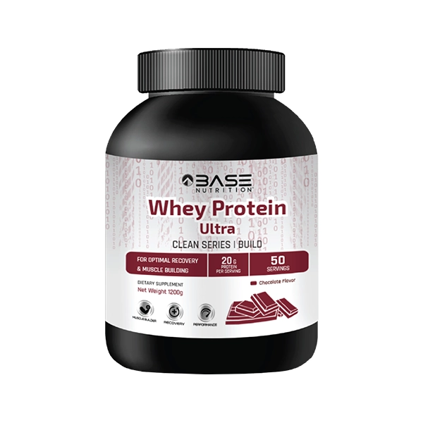 مکمل ورزشی Whey Protein Ultra Chocolate برند Base Nutrition