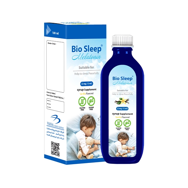 مکمل عمومی Bio Sleep 5ml Syrup برند Vana