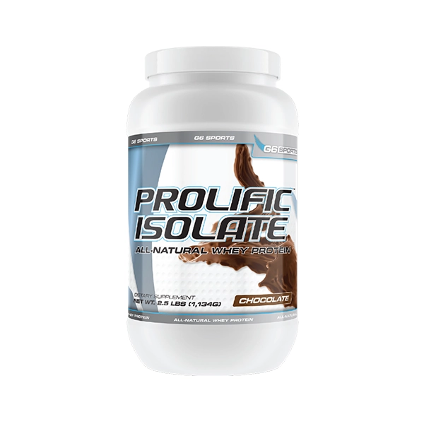 مکمل ورزشی Prolific Isolate Chocolate 1136gr Powder برند G6 Sports