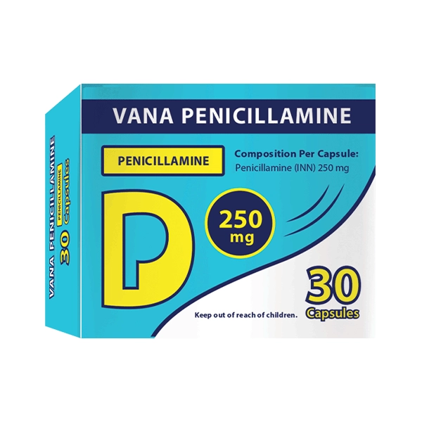 Penicillamine 250mg برند Vana
